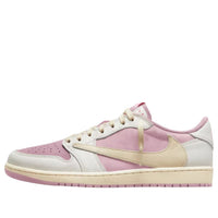 Air Jordan x Travis Scott 1 Retro Low OG 'Sail Shy Pink' DM7866-106