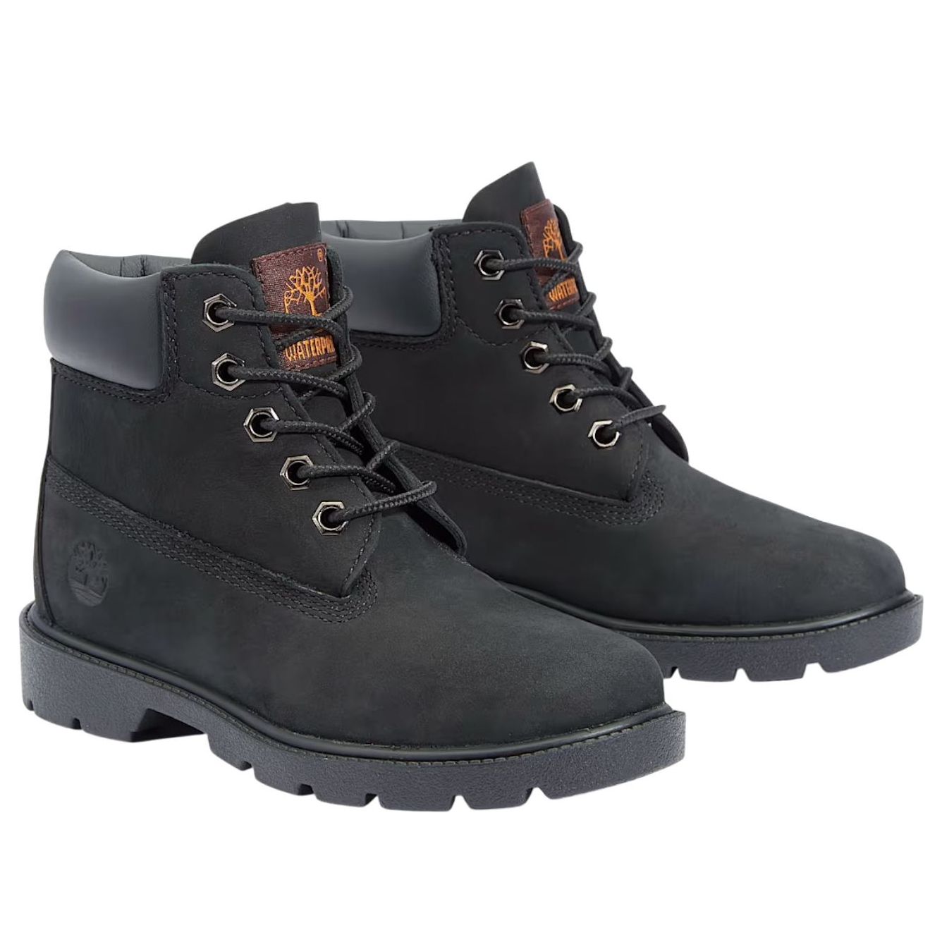 (GS) Timberland 6 Inch Classic Waterproof Boot 'Black' TB010910001