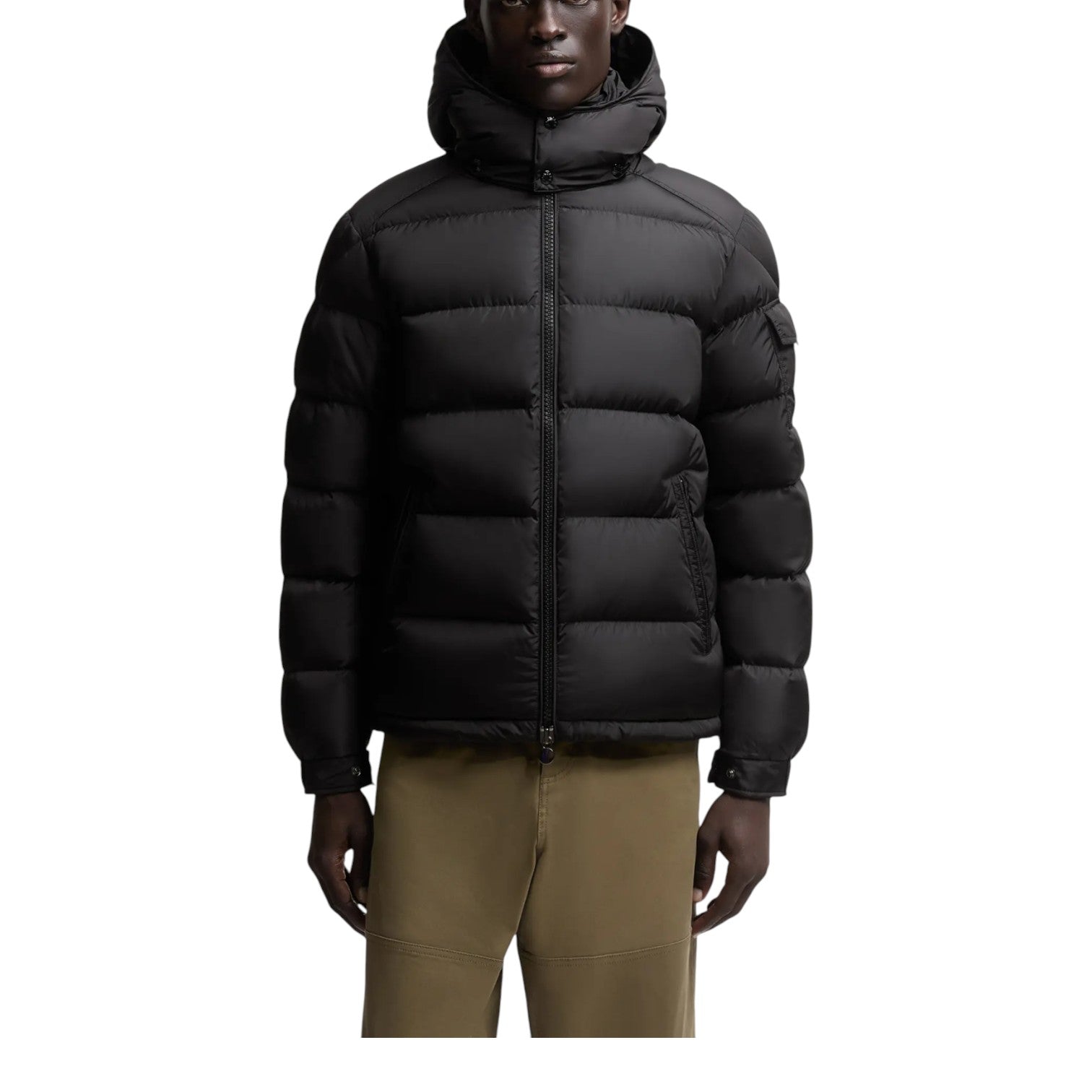 Moncler Maya Hooded Short Down Jacket 25FW 'Black' K2-091-1A53600-539ZD-999
