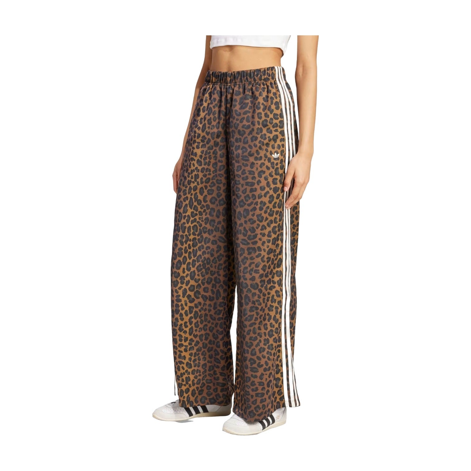 (WMNS) adidas Wide Leg Satin Pants Asia Sizing 'Multicolor Bronze Strata' KA2666