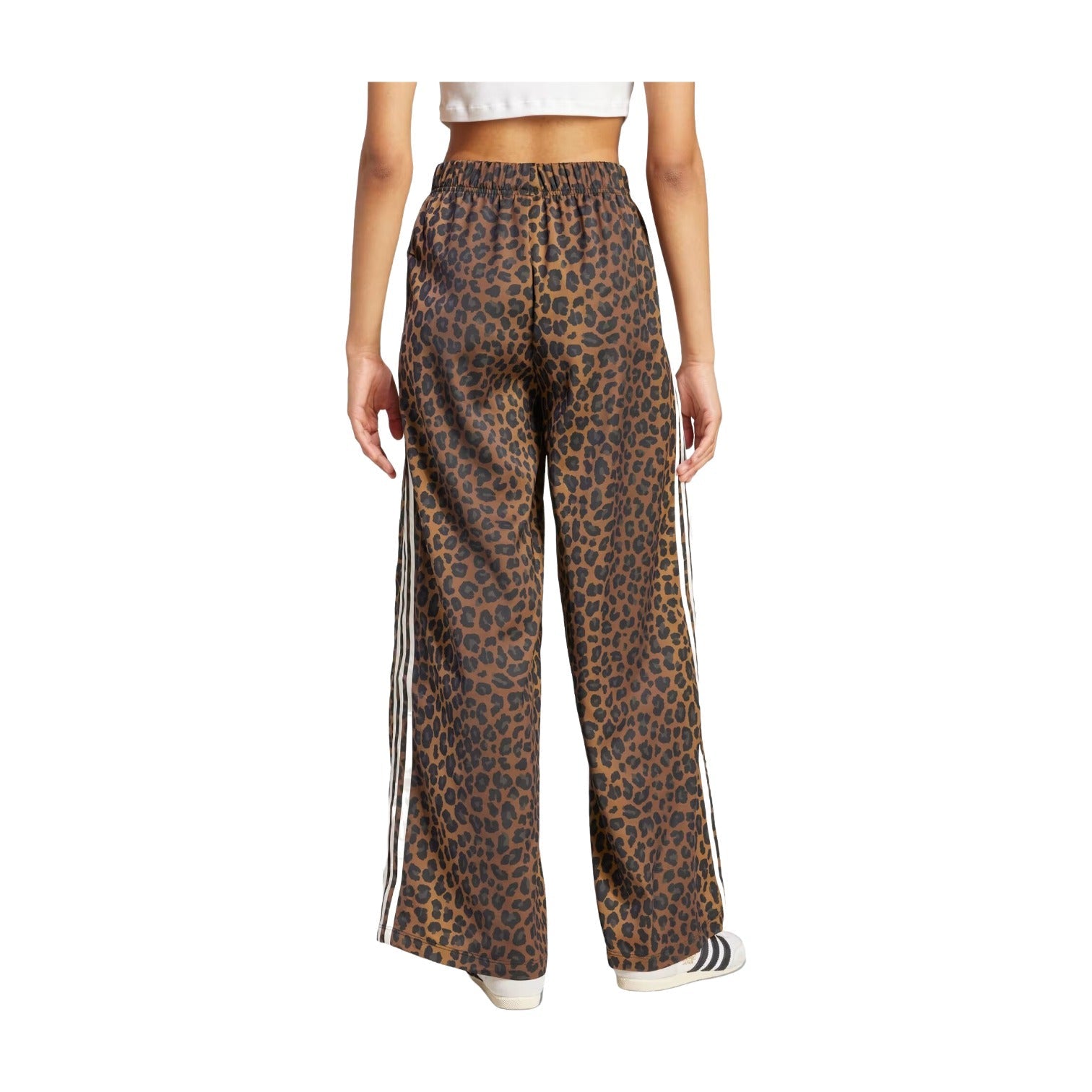 (WMNS) adidas Wide Leg Satin Pants Asia Sizing 'Multicolor Bronze Strata' KA2666