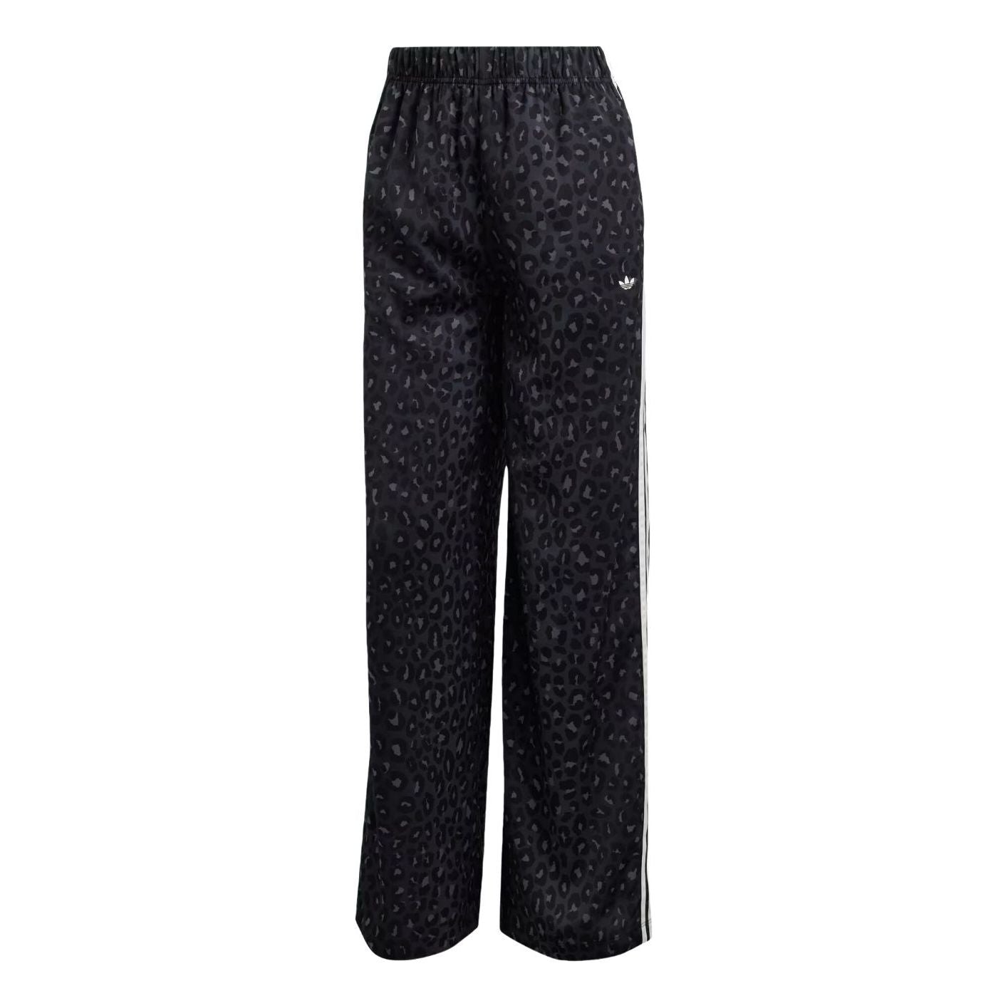 (WMNS) adidas Wide Leg Satin Pants Asia Sizing 'Multicolor Carbon' KA2667