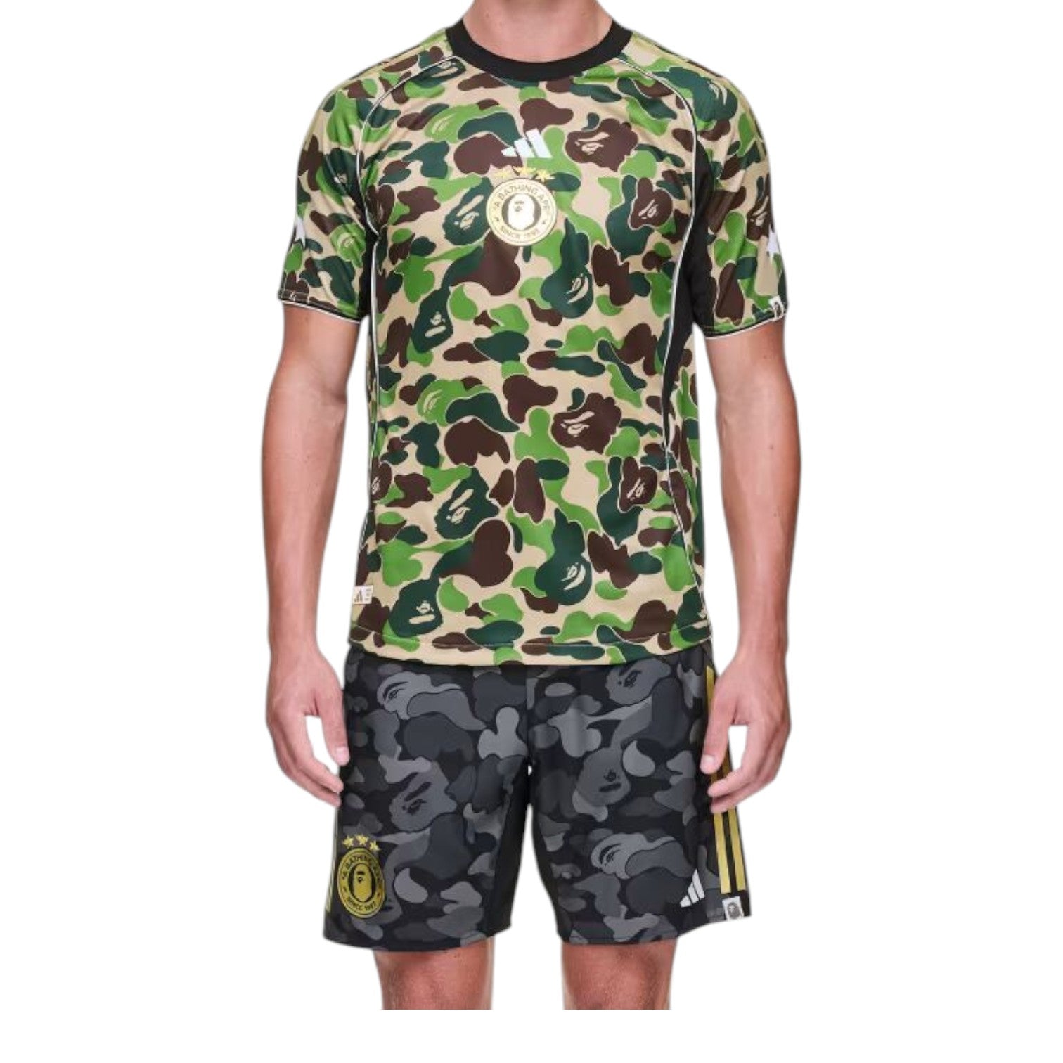 adidas x BAPE FB Slim-Fit Jersey 'Crew Green' KB2202