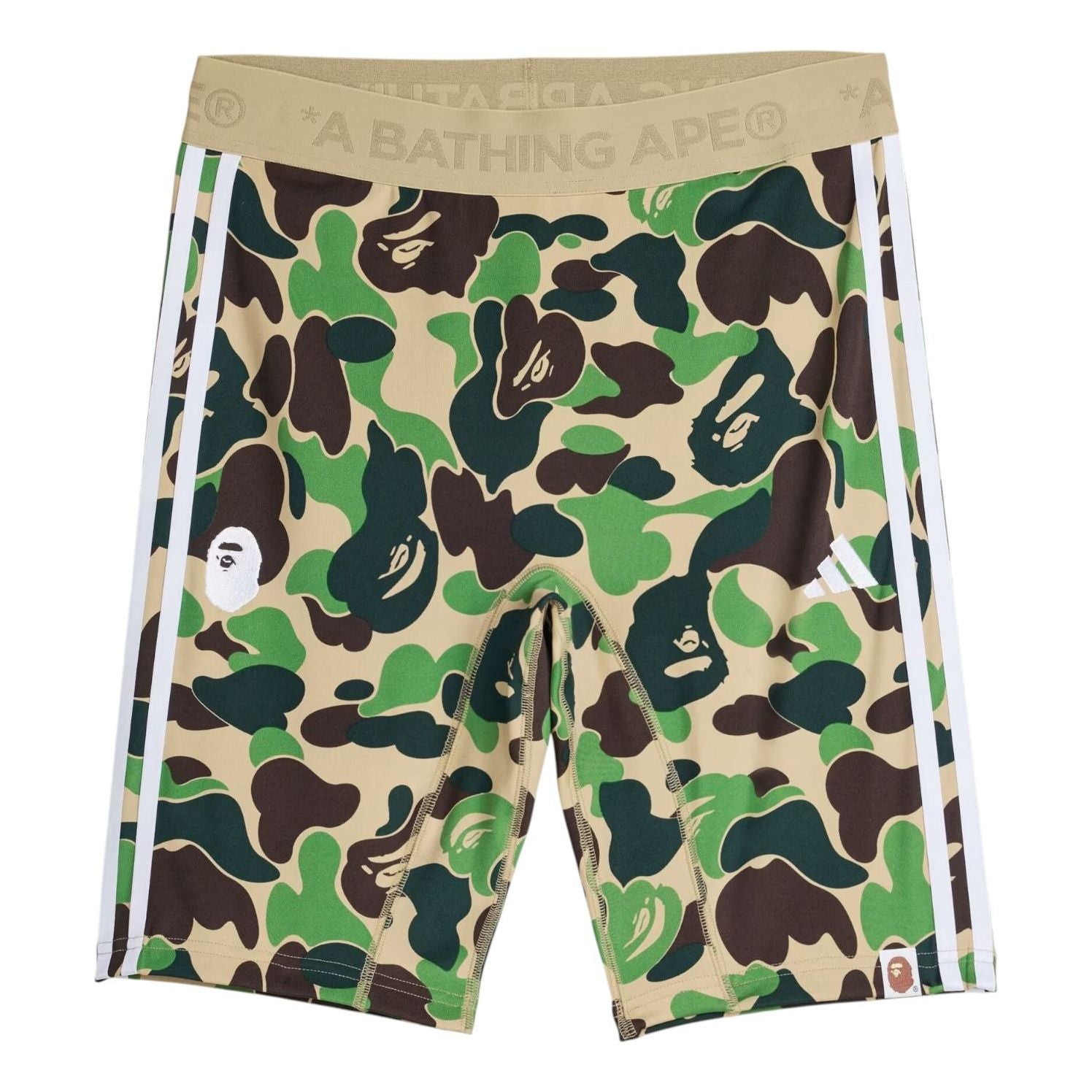 adidas x BAPE FB Tights 'Crew Green' KB2206