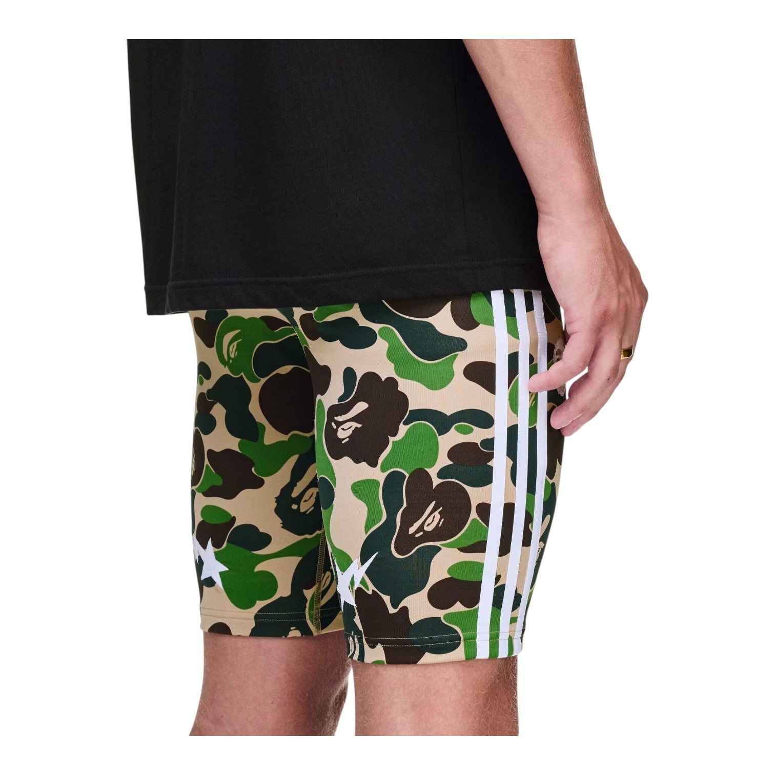 adidas x BAPE FB Tights 'Crew Green' KB2206