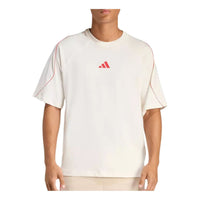 adidas Sportswear Stadium T-Shirt Asia Sizing 'Off White Pure Ruby' KC0428