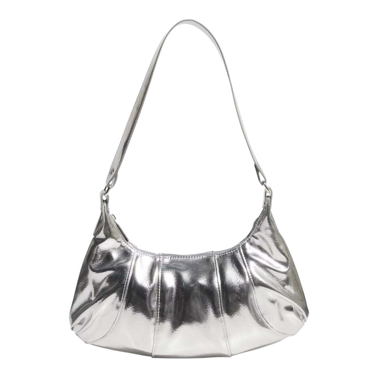 (WMNS) adidas HOBO PU Leather Bag 'Silver' KC2771