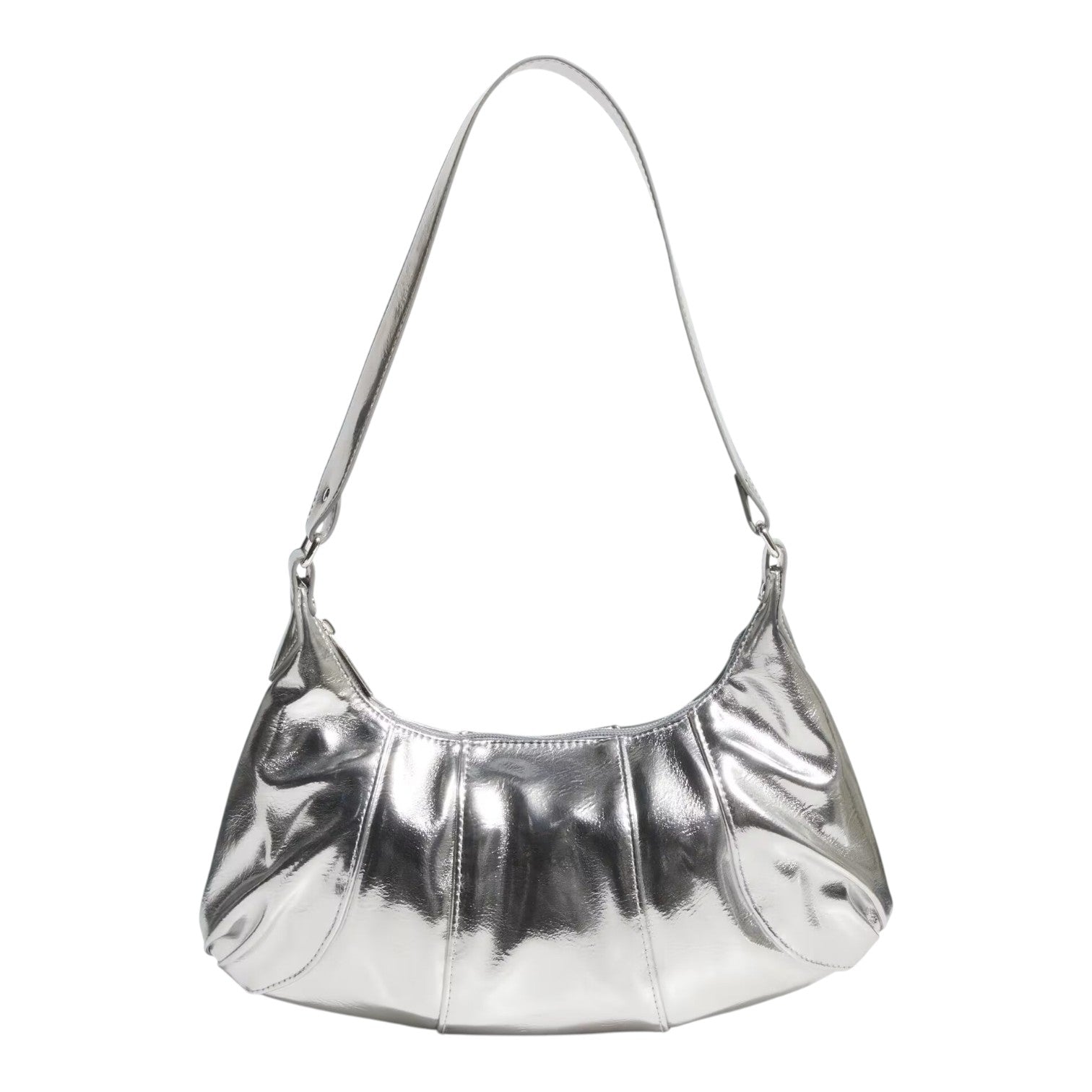 (WMNS) adidas HOBO PU Leather Bag 'Silver' KC2771