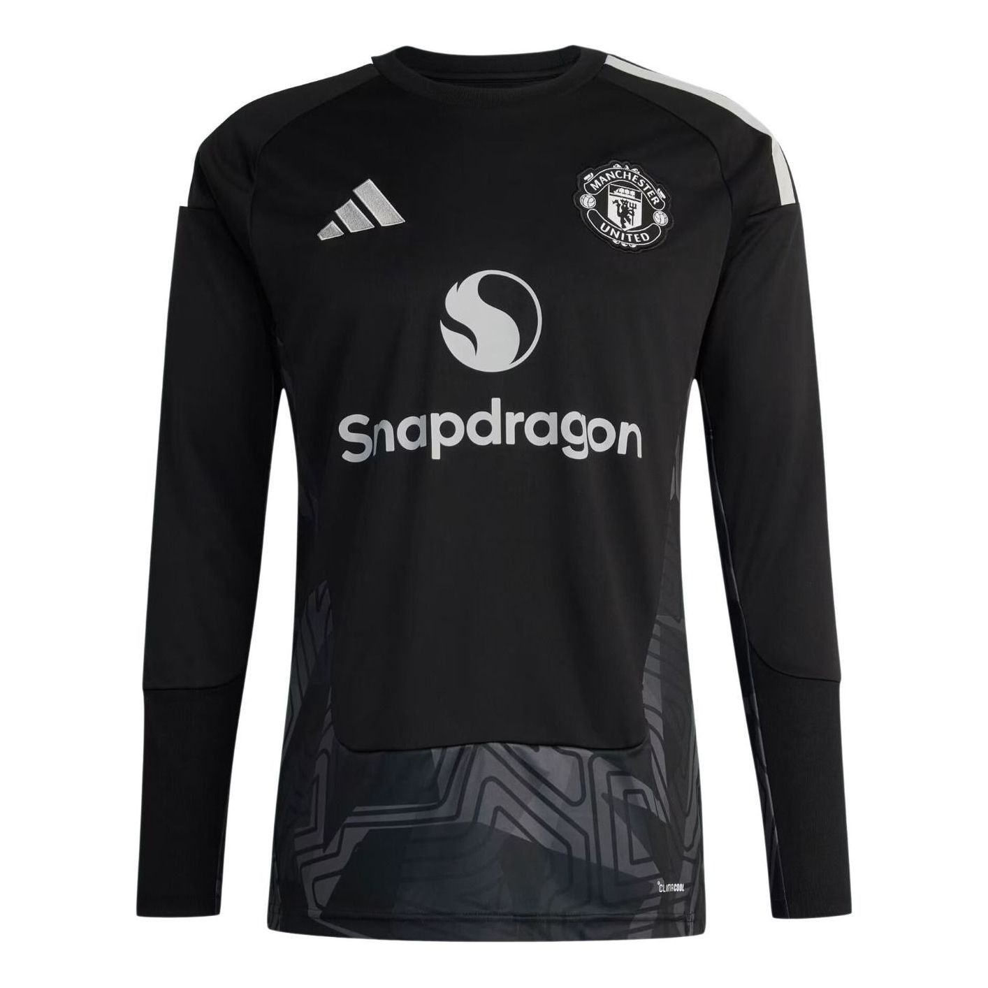 adidas Manchester United 26/27 Goalkeeper Jersey Asia Sizing 'Black' KC4774