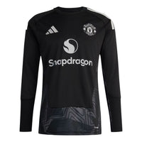 adidas Manchester United 26/27 Goalkeeper Jersey Asia Sizing 'Black' KC4774
