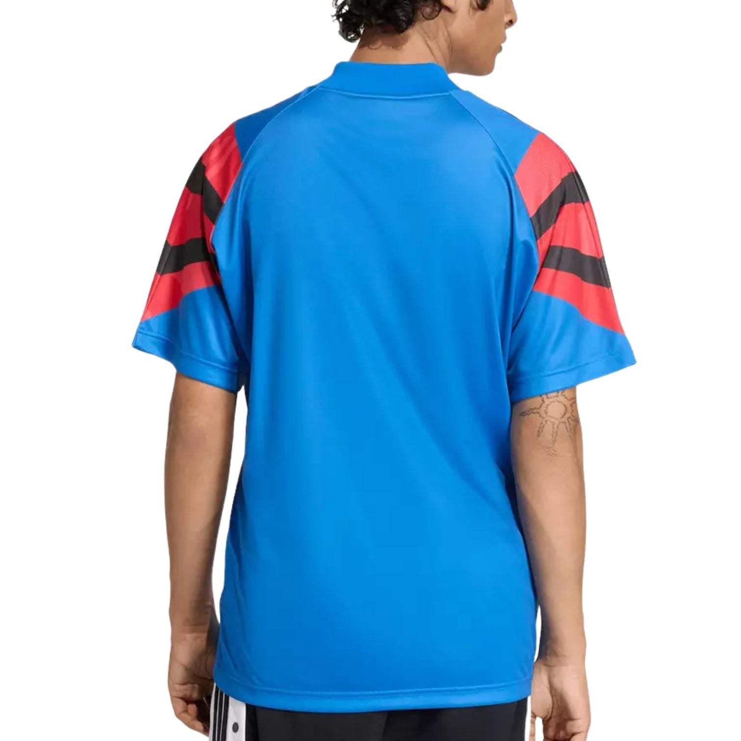 adidas Santiago Allover Print Infill Jersey Asia Sizing 'Blue' KC6423
