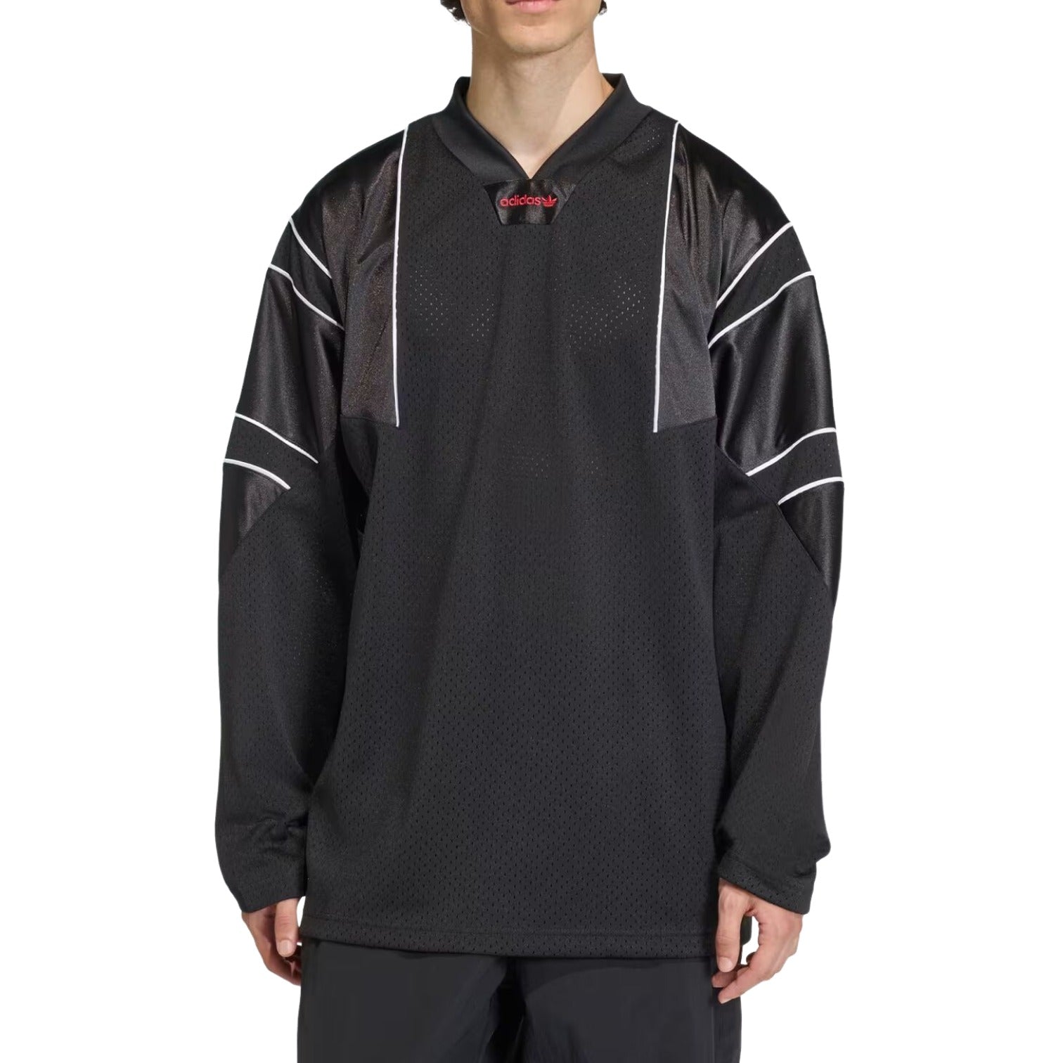 adidas Long-sleeve Jersey 'Black' KD4099