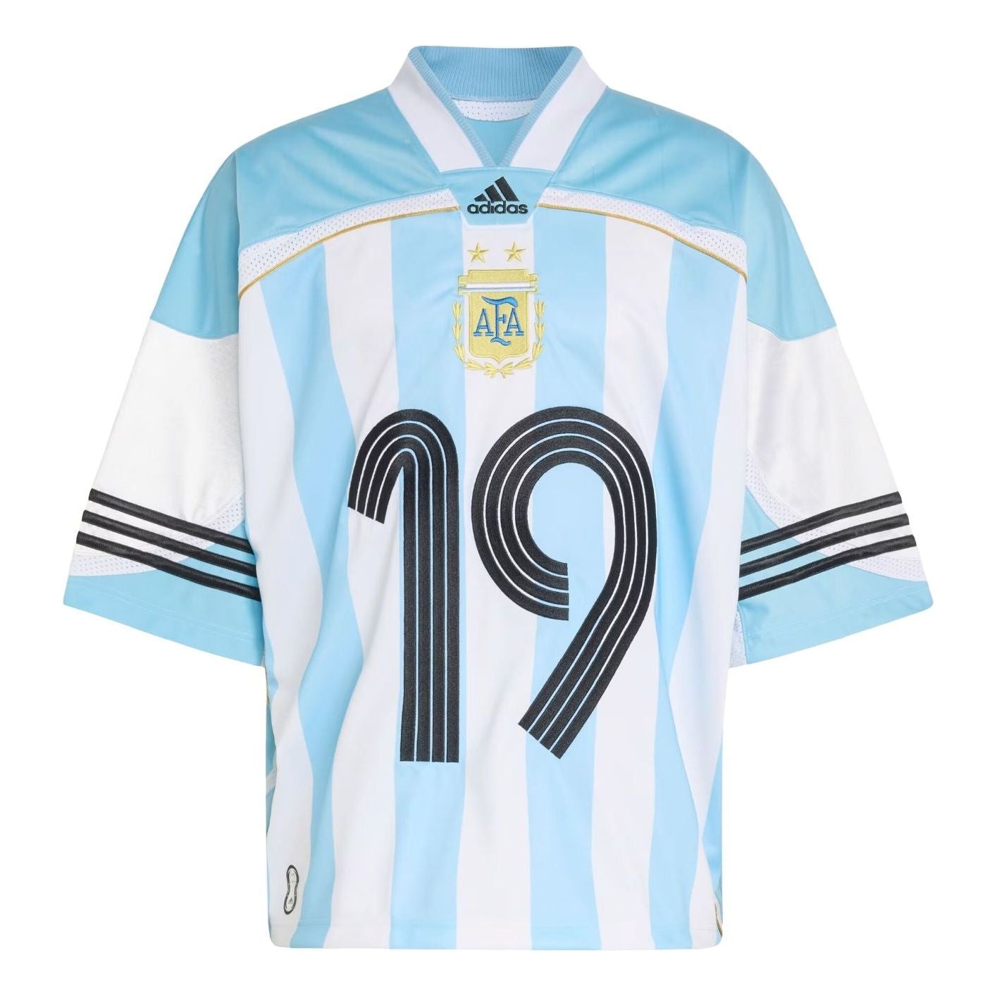 adidas Bring Back Remix Argentina Jersey 'Clear Blue White Black' KD5982
