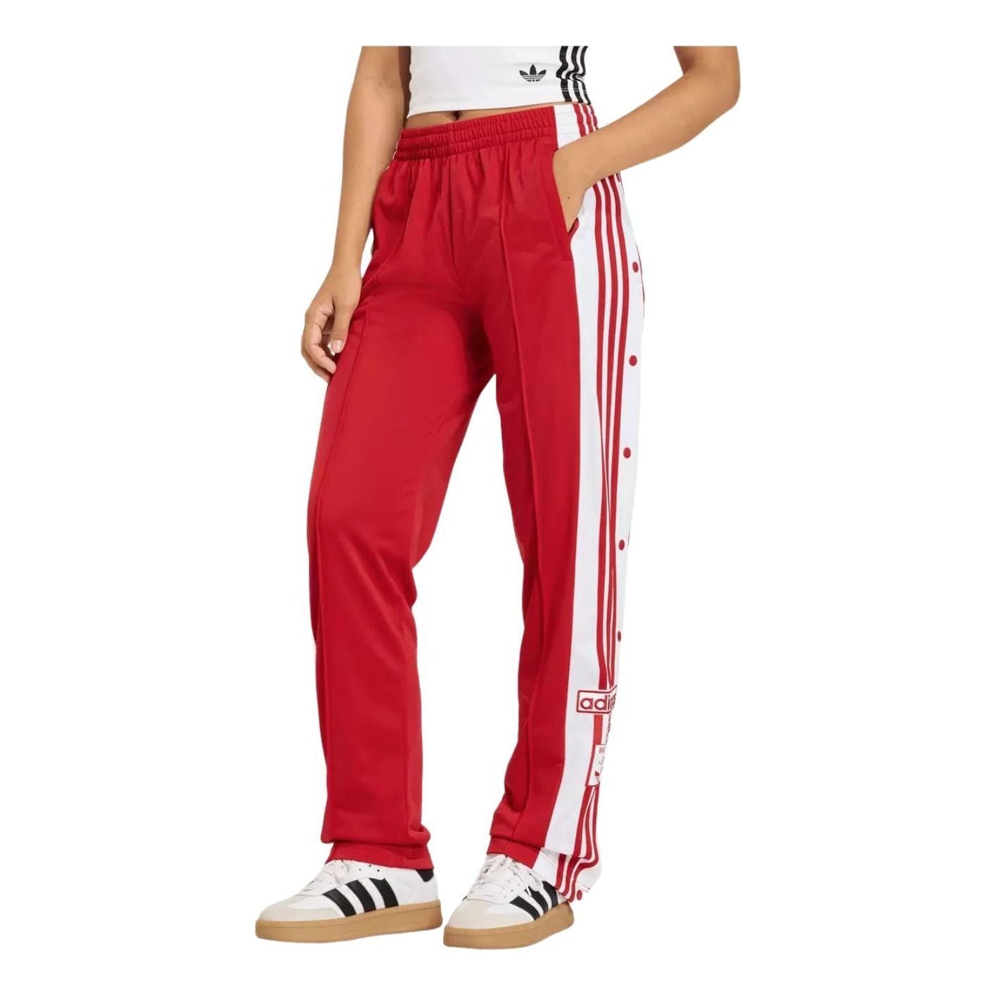 (WMNS) adidas Adibreak Track Pants Asia Sizing 'Better Scarlet' KD6324
