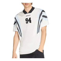 adidas Santiago Allover Print Infill Jersey Asia Sizing 'Cloud White' KE2154