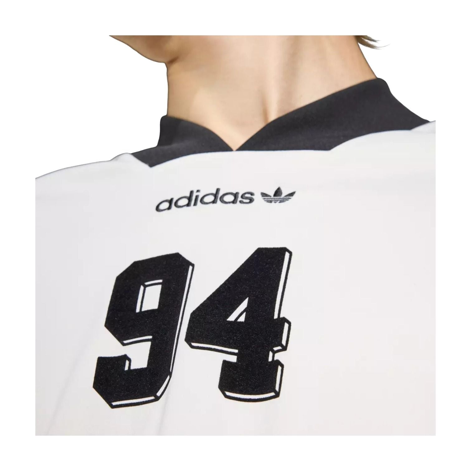 adidas Santiago Allover Print Infill Jersey Asia Sizing 'Cloud White' KE2154