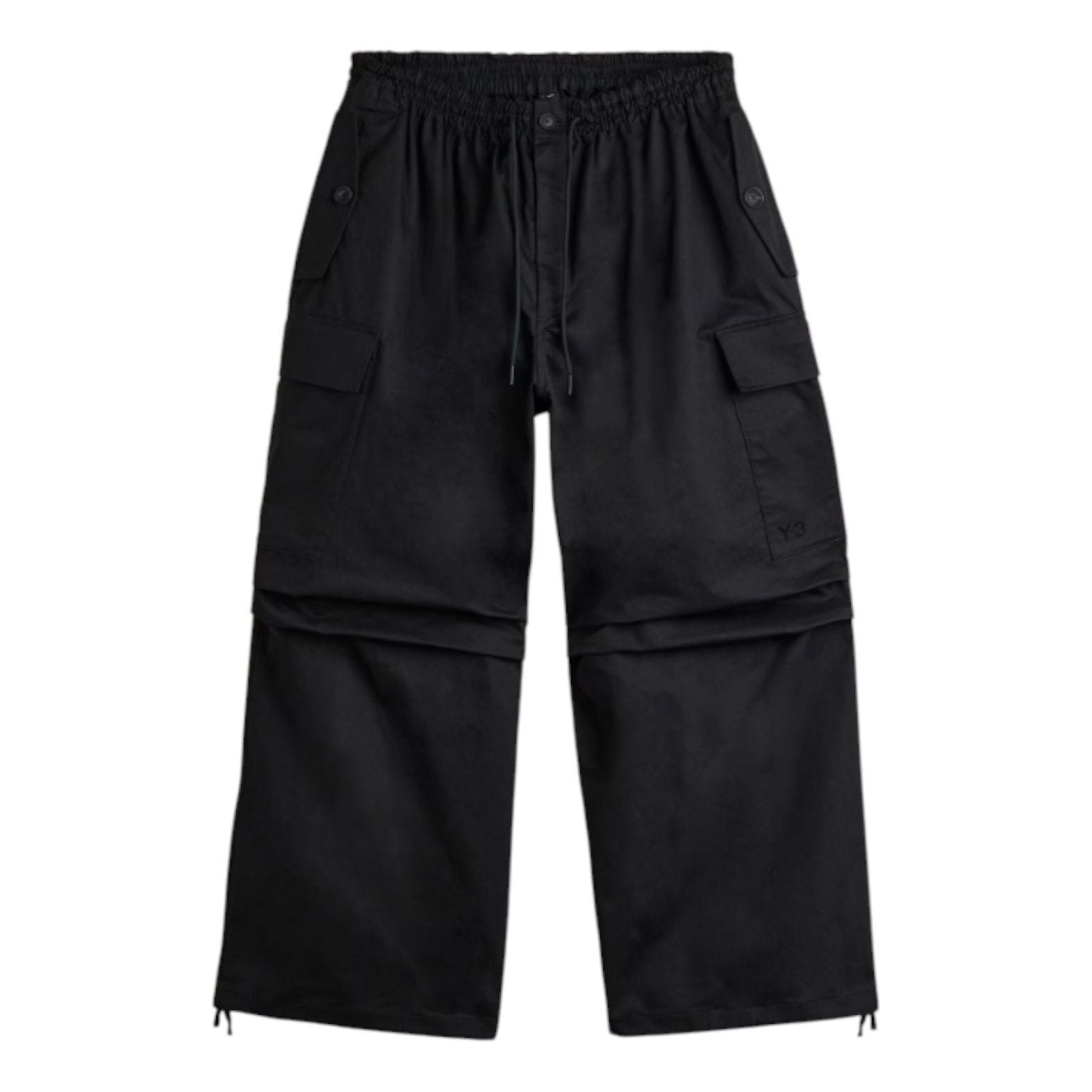 adidas Y-3 UT Twill Cargo Pants 'Black' KE2311