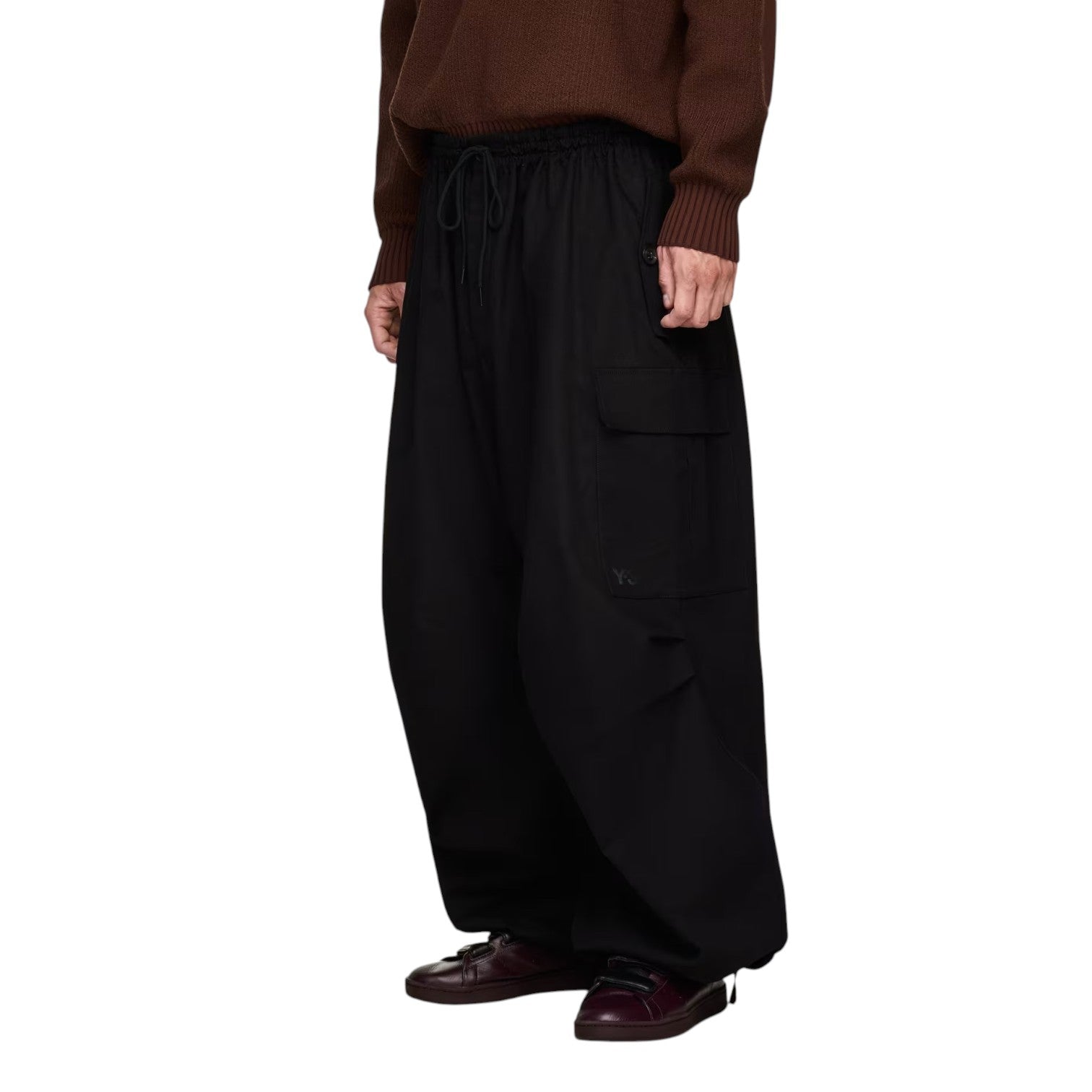 adidas Y-3 UT Twill Cargo Pants 'Black' KE2311