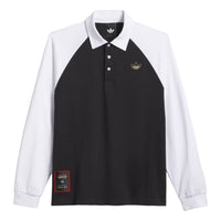 adidas Skateboarding x Tyshawn Rugby Shirt 'Black White' KE7012