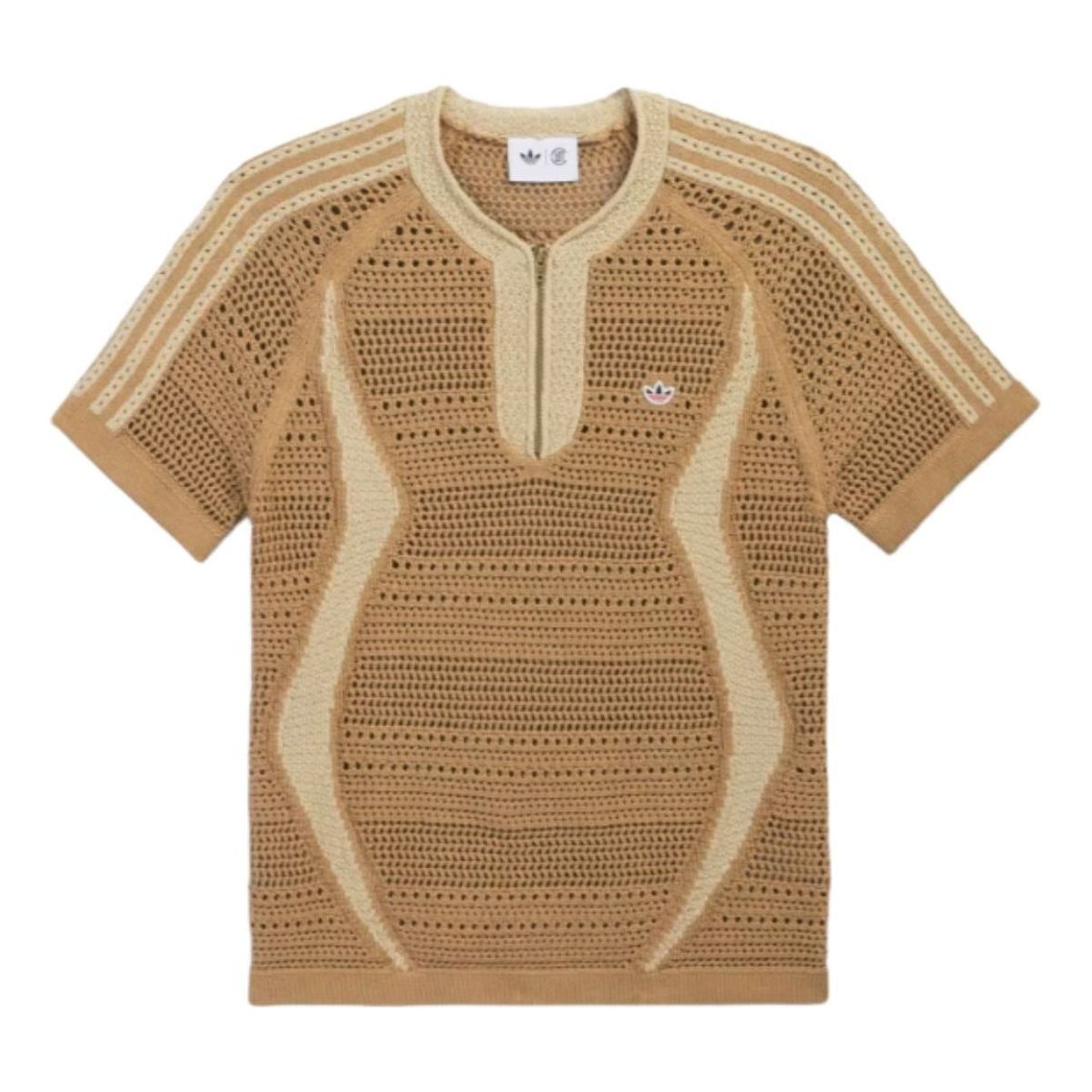 adidas x CLOT Knit Jersey Asia Sizing 'Warm Sandstone' KE7069