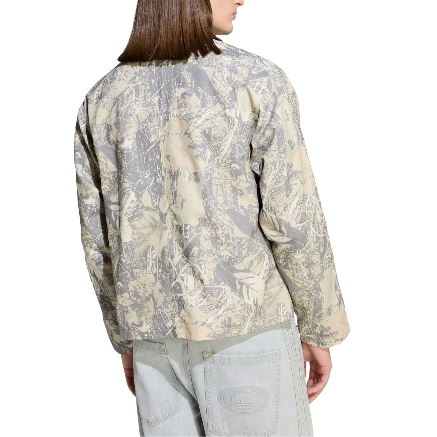 adidas Workwear Canvas Jacket 'Putty Grey Grey Three Wonder Beige' KG6454
