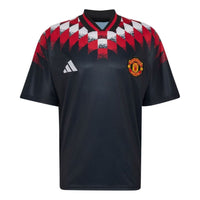 adidas Manchester United Stadium Jersey Asia Sizing 'Black' KH4804