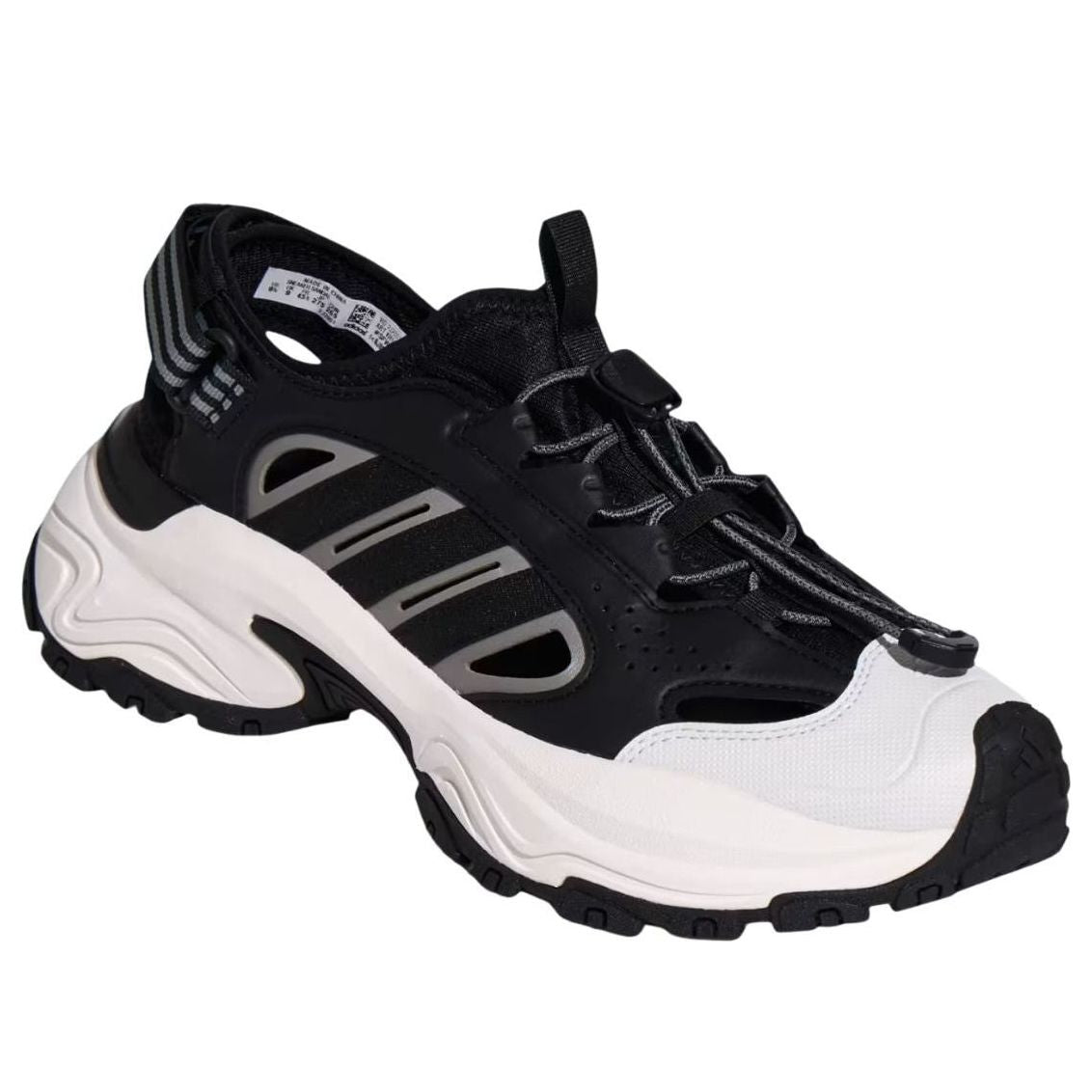 adidas Sneaker Sandal 'Black White Iron Metallic' KH5992