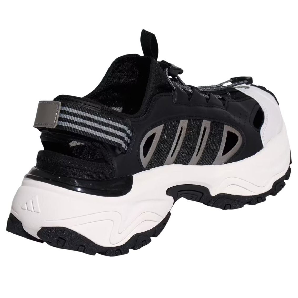 adidas Sneaker Sandal 'Black White Iron Metallic' KH5992