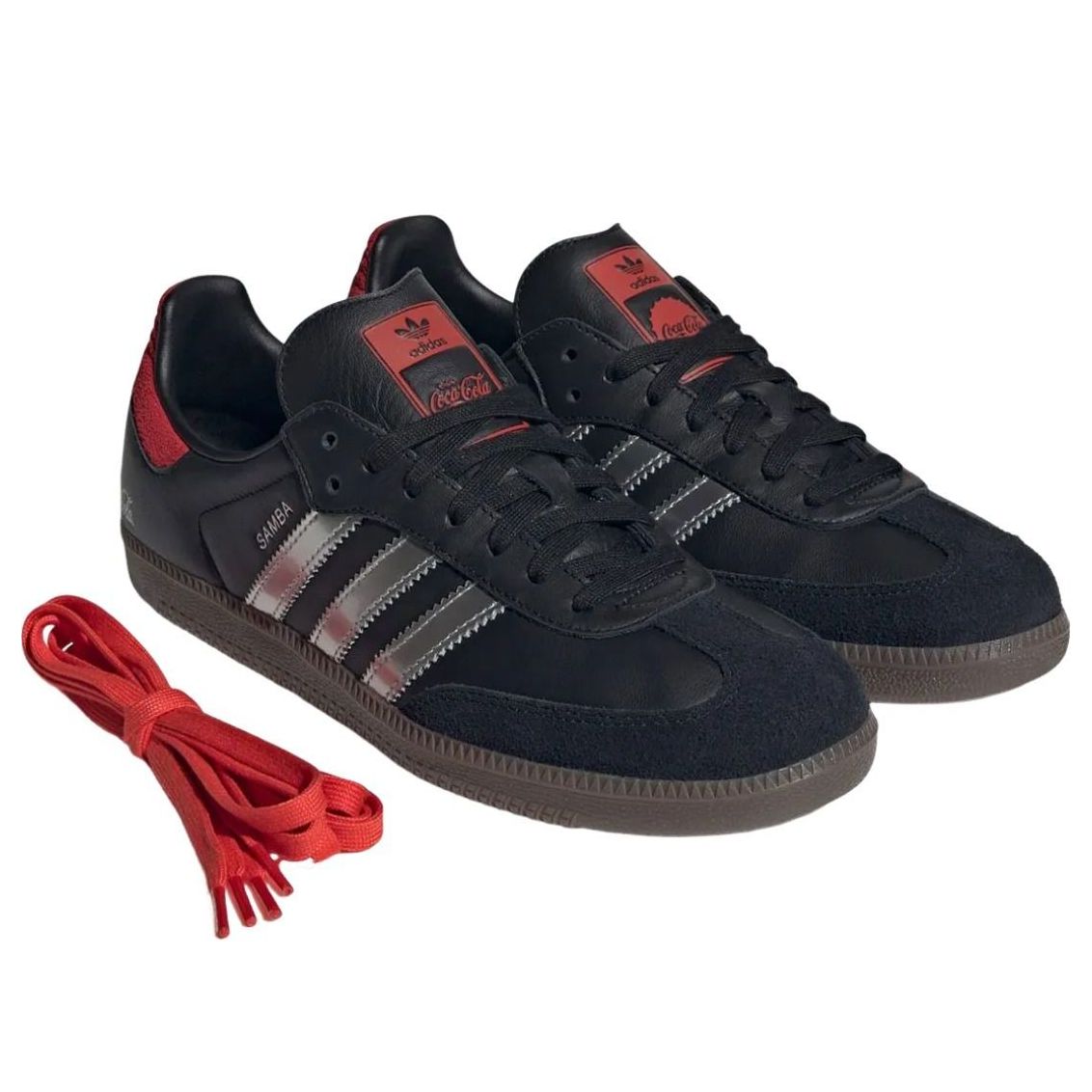 adidas x Coca-Cola Samba 'Black Silver' KH6880