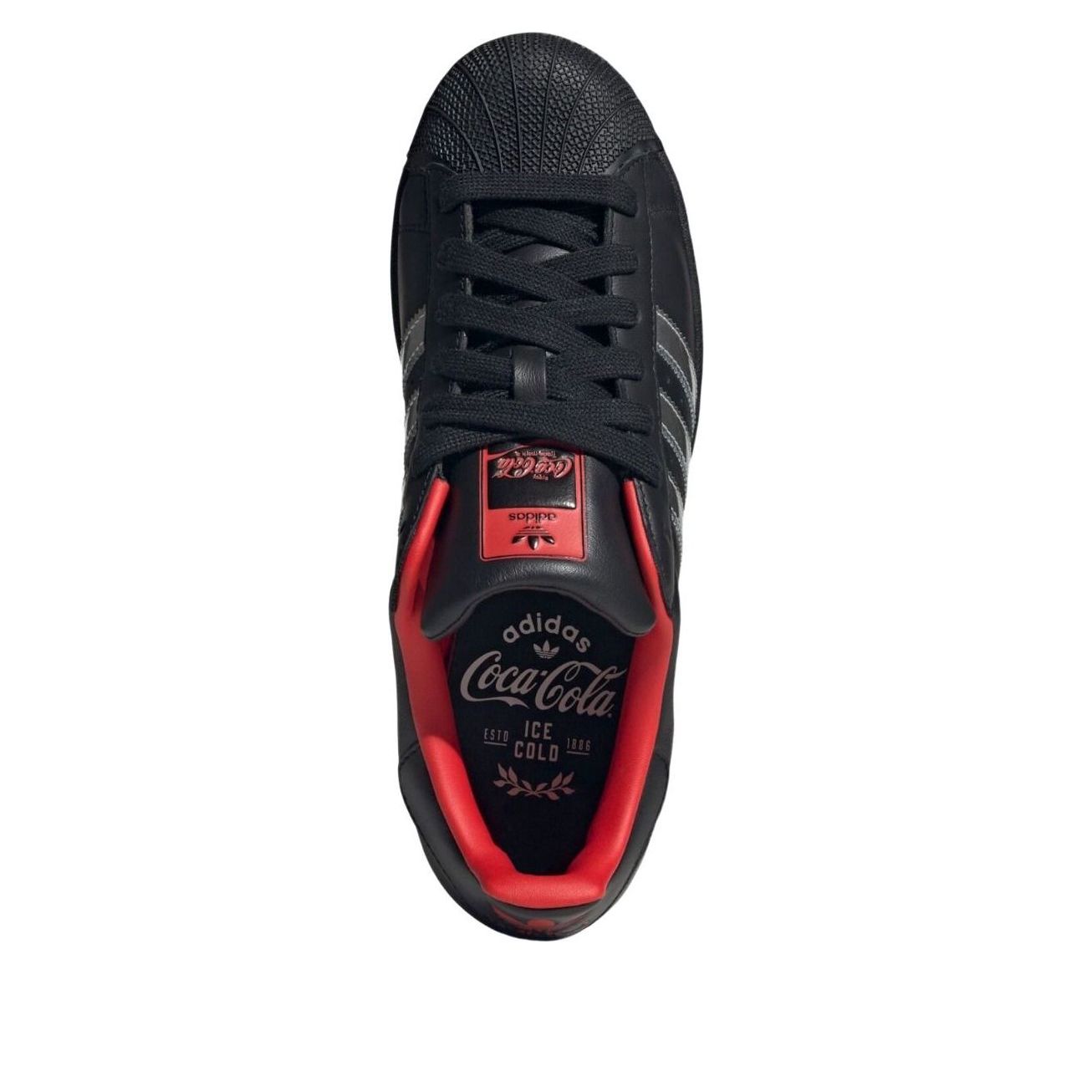 adidas x Coca-Cola Superstar 'Black Metallic Silver' KH6891