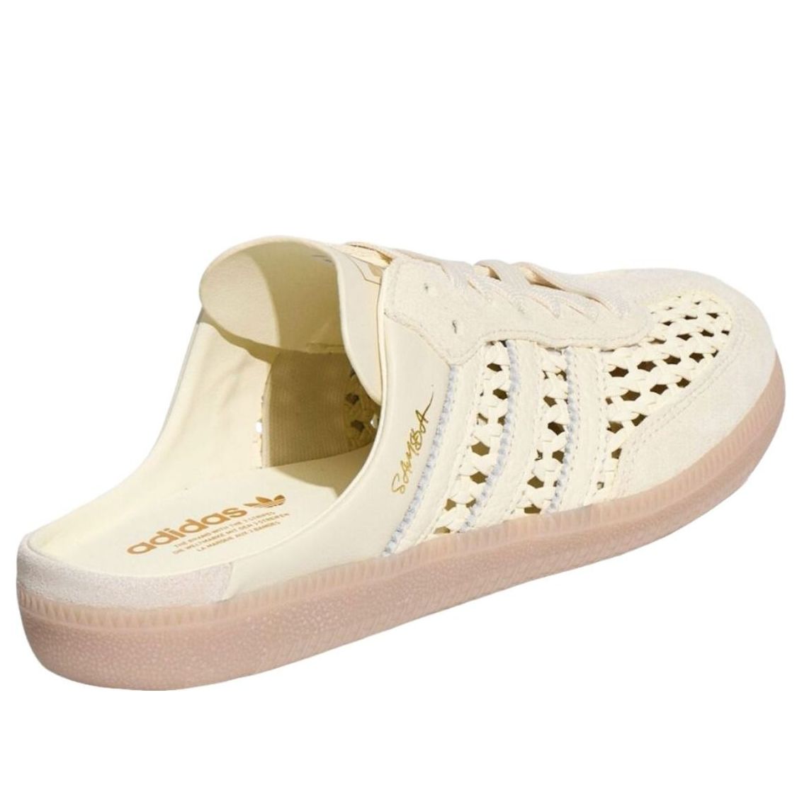 (WMNS) adidas Samba Mule Woven 'Crew White' KH7719