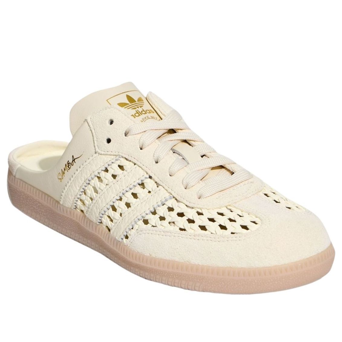 (WMNS) adidas Samba Mule Woven 'Crew White' KH7719