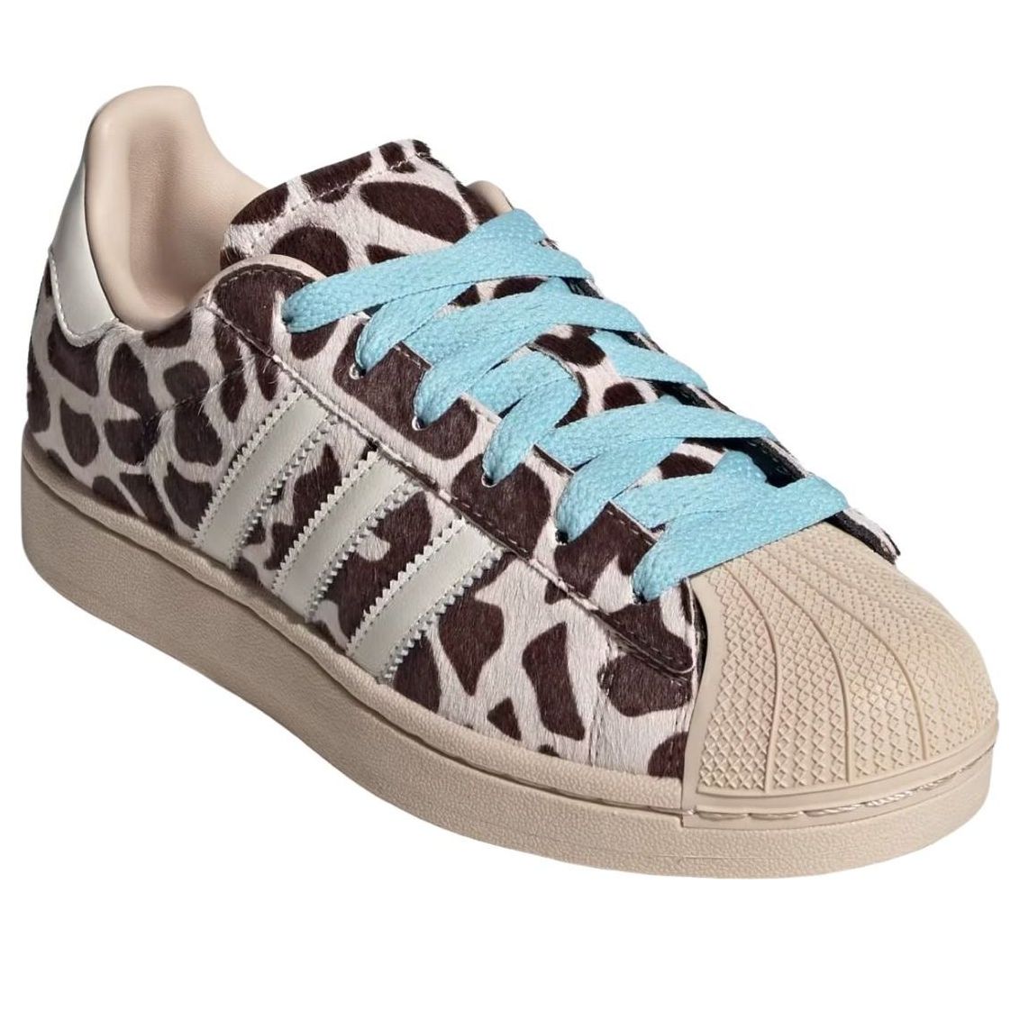 (WMNS) adidas Superstar II 'Giraffe Print Crystal Linen'  KH9031