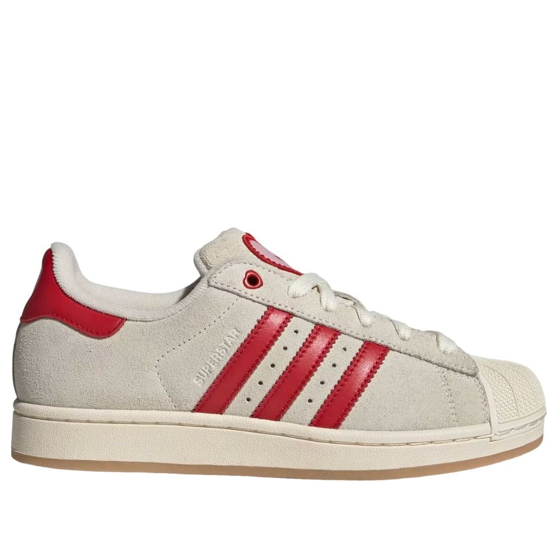 (WMNS) adidas Superstar II 'Cream White Better Scarlet' KH9037