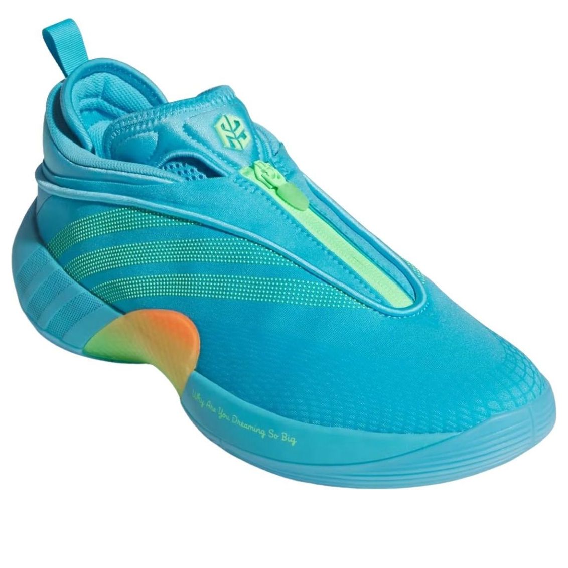 adidas D.O.N. Issue #7 'Bright Cyan Screaming Orange' KH9147
