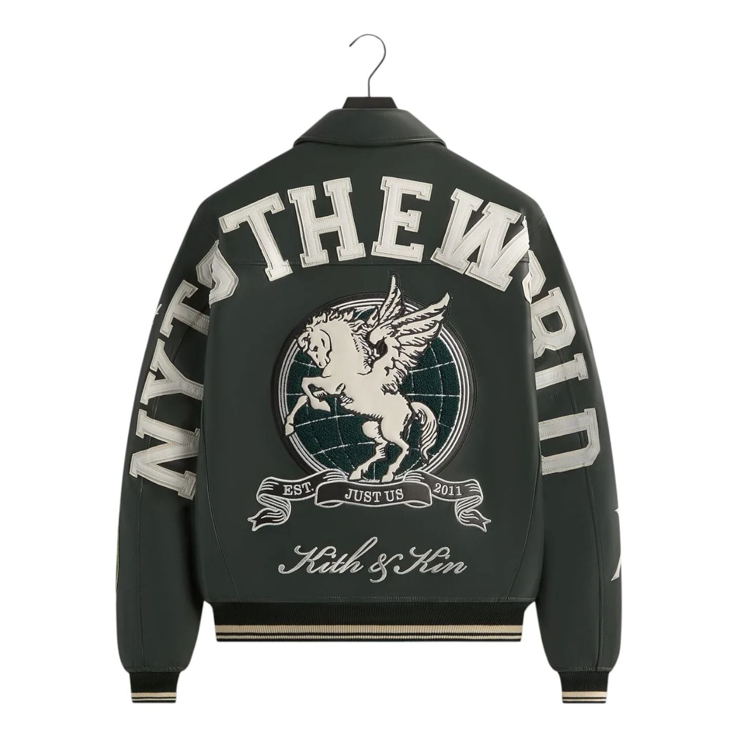 Kith Leather Varsity Jacket 'Stadium' KHM011026-302