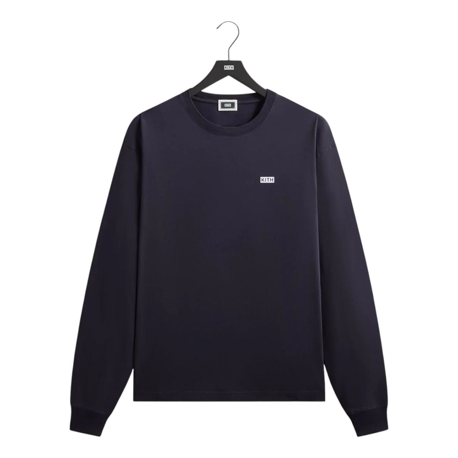Kith Long Sleeve Lax T-Shirt 'Ink' KHM034044-432