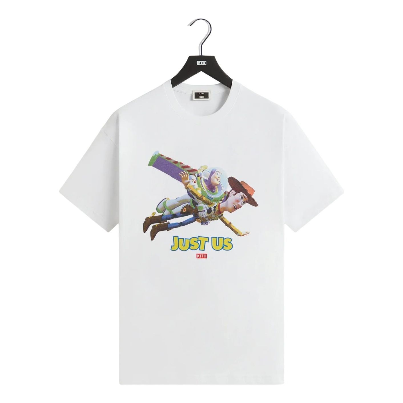KITH x Disney Pixar Just Us Flying Vintage T-Shirt 'White' KHM034359-101