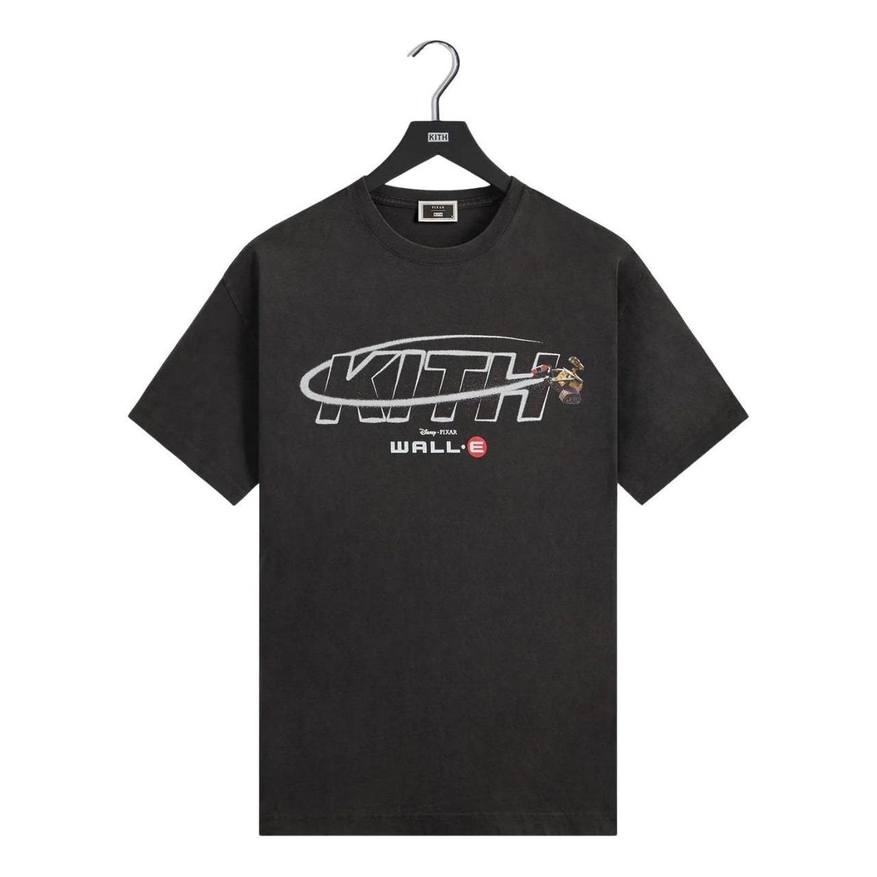 KITH x Disney Pixar WALL-E Orbit Vintage T-Shirt 'Black' KHM034367-001
