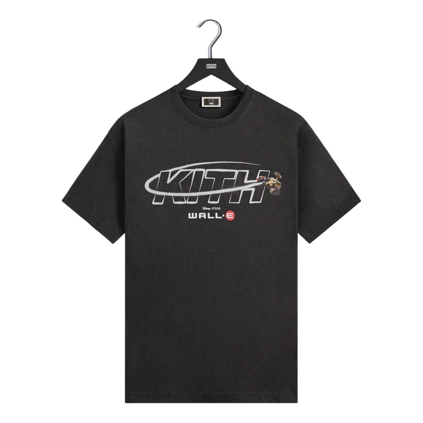 KITH x Disney Pixar WALL-E Orbit Vintage T-Shirt 'Black' KHM034367-001
