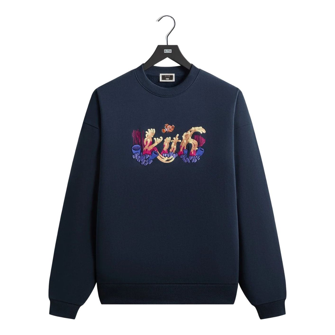 KITH x Disney Pixar Anemone Nelson Crewneck 'Nocturnal' KHM034373-413