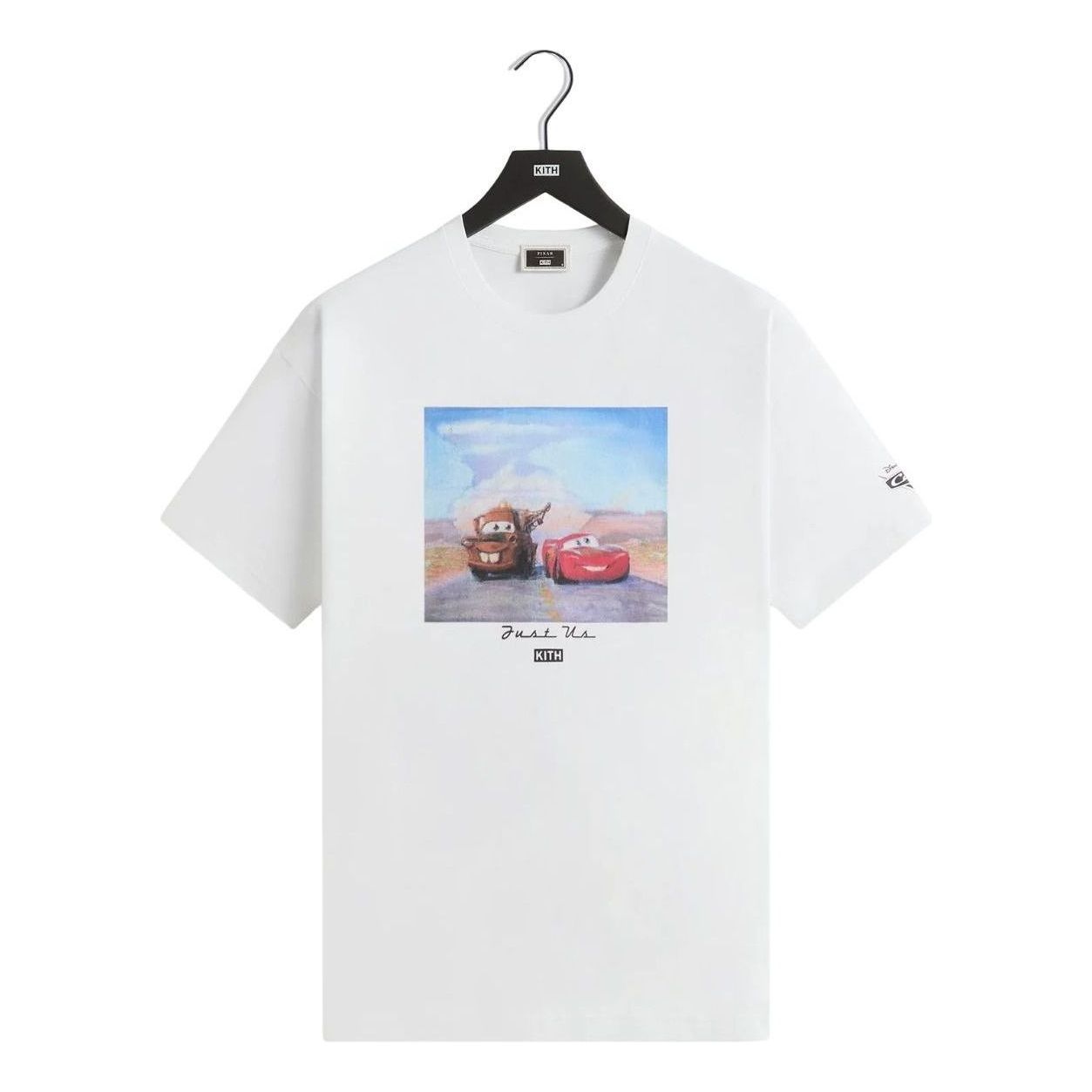 KITH x Disney Pixar Cars Just Us Vintage T-Shirt 'White' KHM034376-101