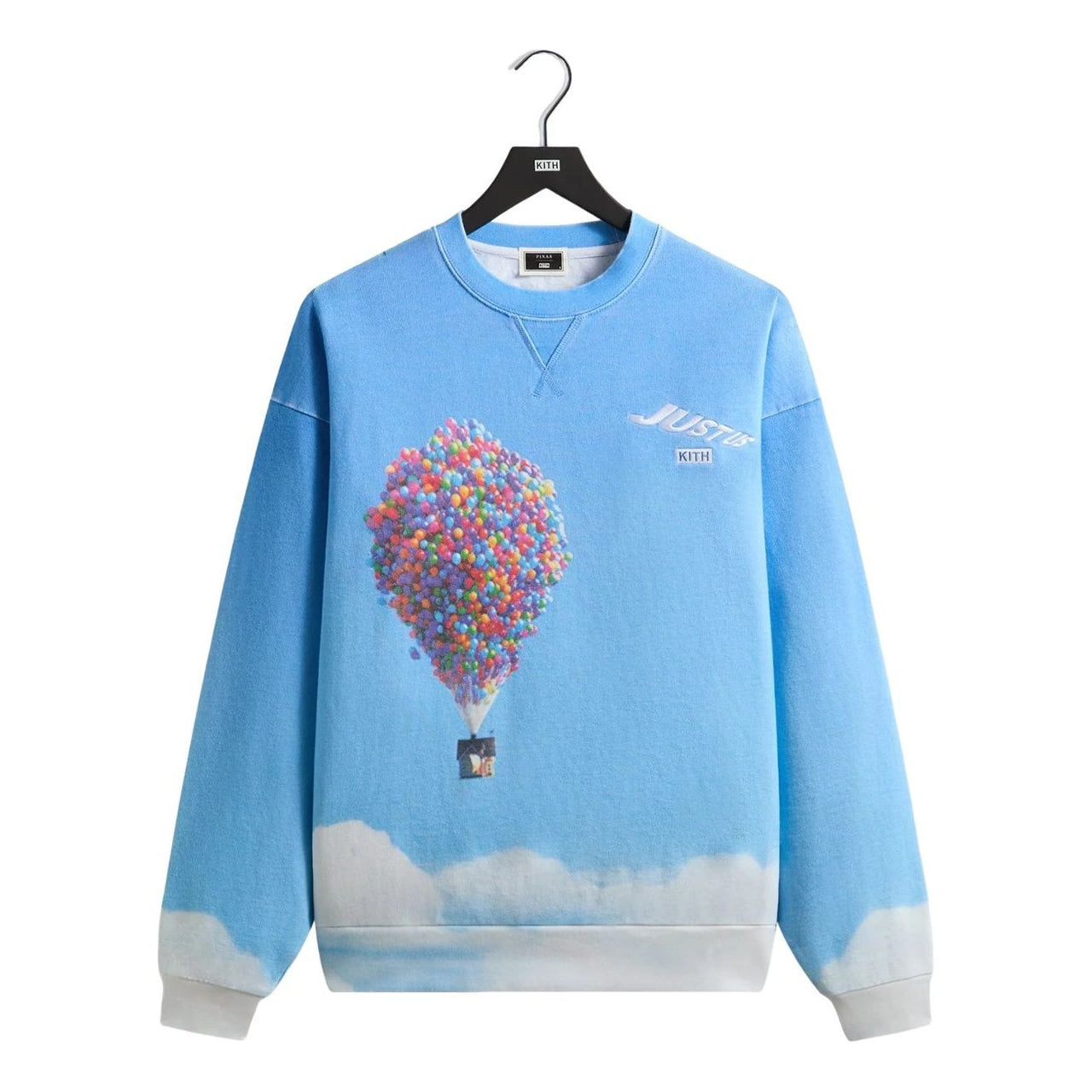 KITH x Disney Pixar Up Nelson Crewneck 'Orbit' KHM034382-463
