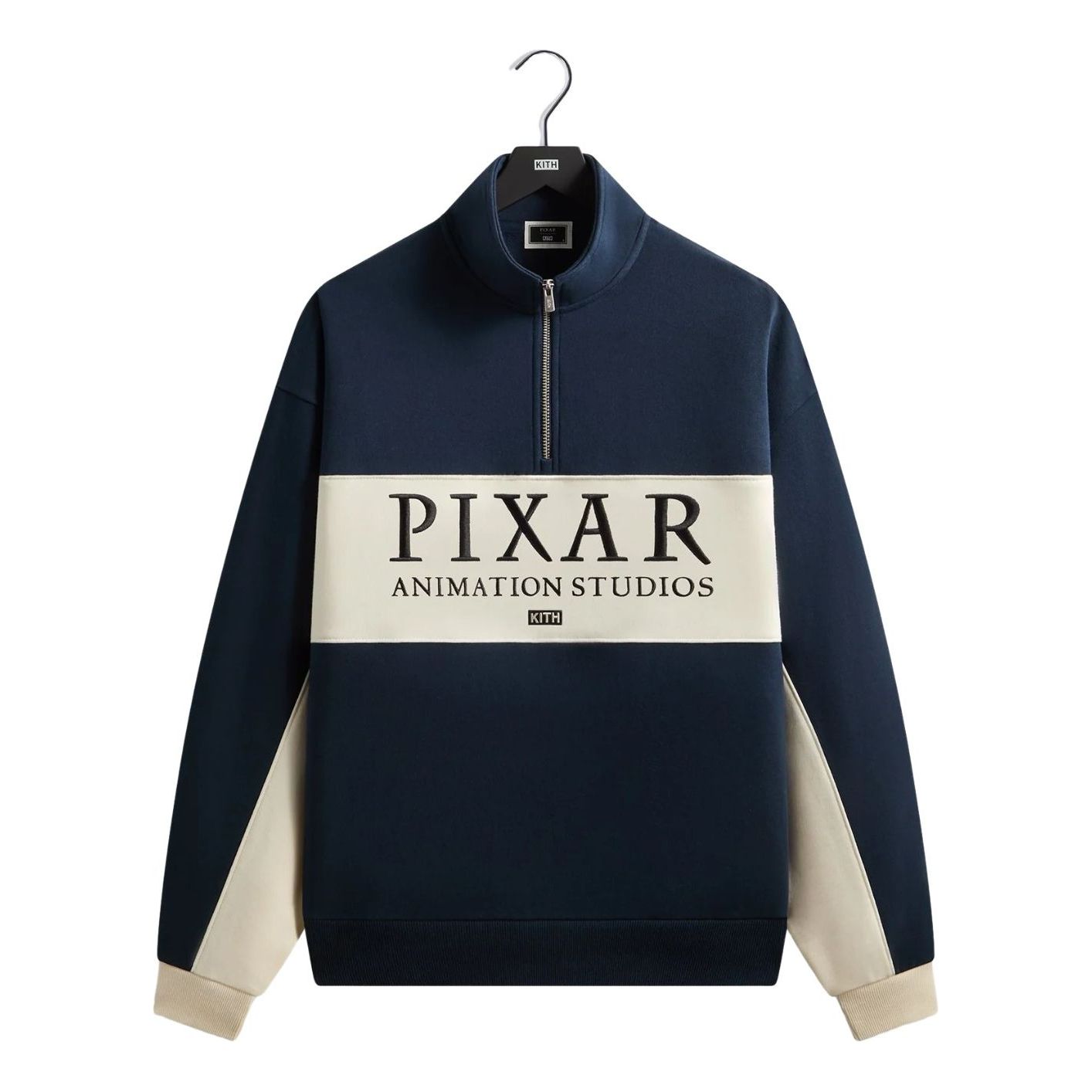 KITH x Disney Pixar Animation Nelson Quarter Zip 'Nocturnal' KHM034393-413