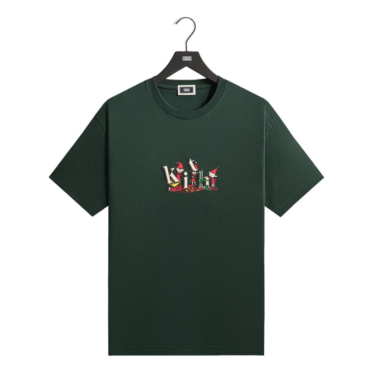 KITH Kithmas 2025 Serif Elf T-Shirt 'Stadium' KHM034413-302