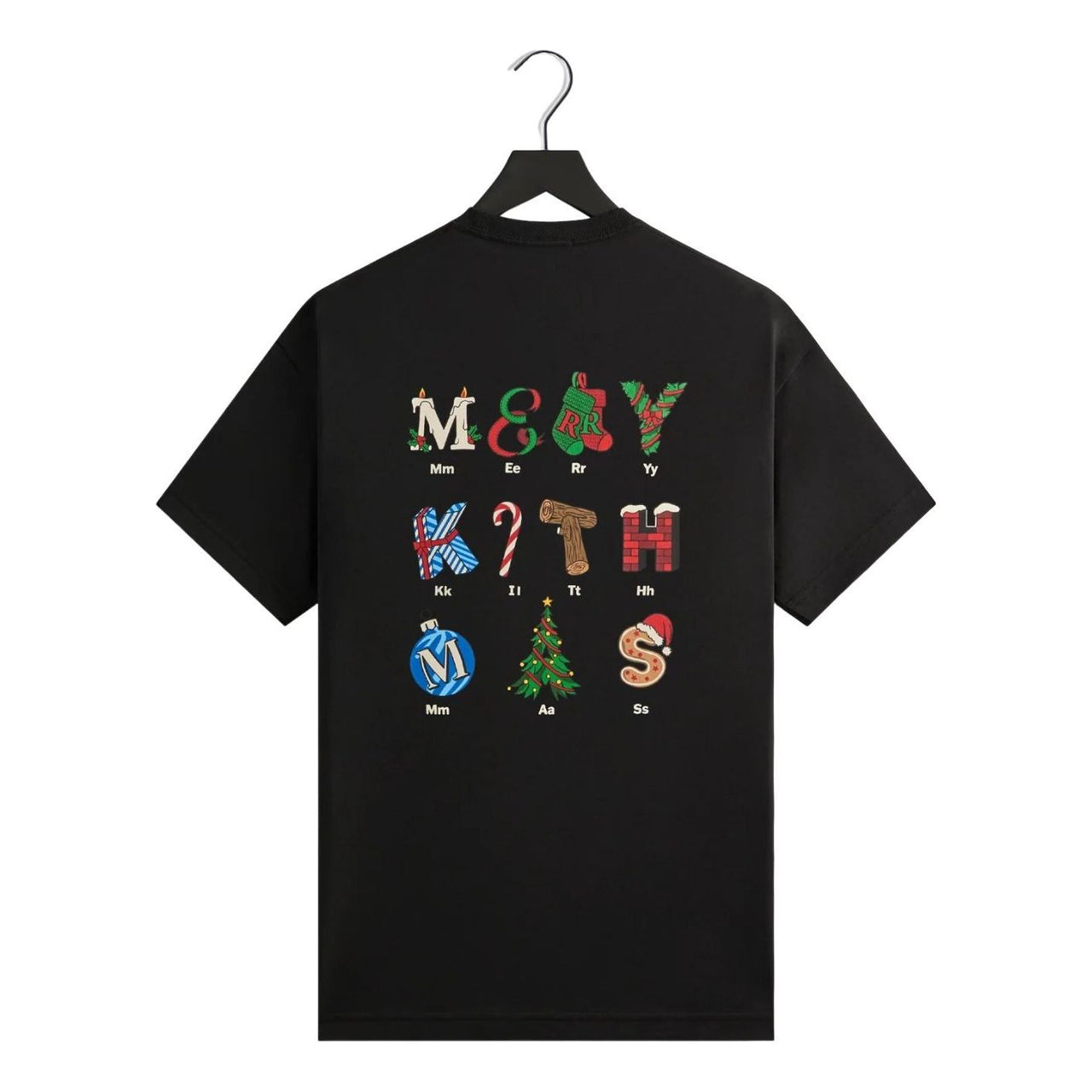 KITH Kithmas 2025 Decor Pocket T-Shirt 'Black' KHM034418-001