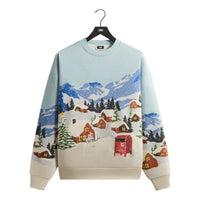 KITH Kithmas 2025 Village Nelson Crewneck 'Summit' KHM034426-408