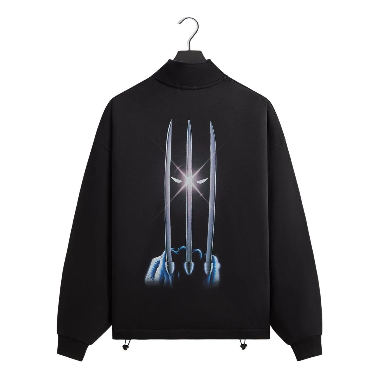KITH x Marvel Wolverine Nelson Quarter Zip 'Black' KHM034775-001