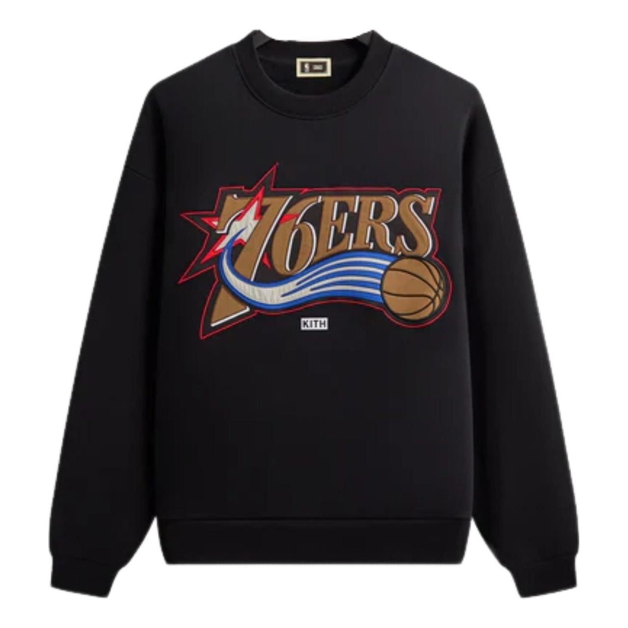 Kith for NBA All-Star Philadelphia 76ers Nelson Crewneck 'Black' KHM034947-001