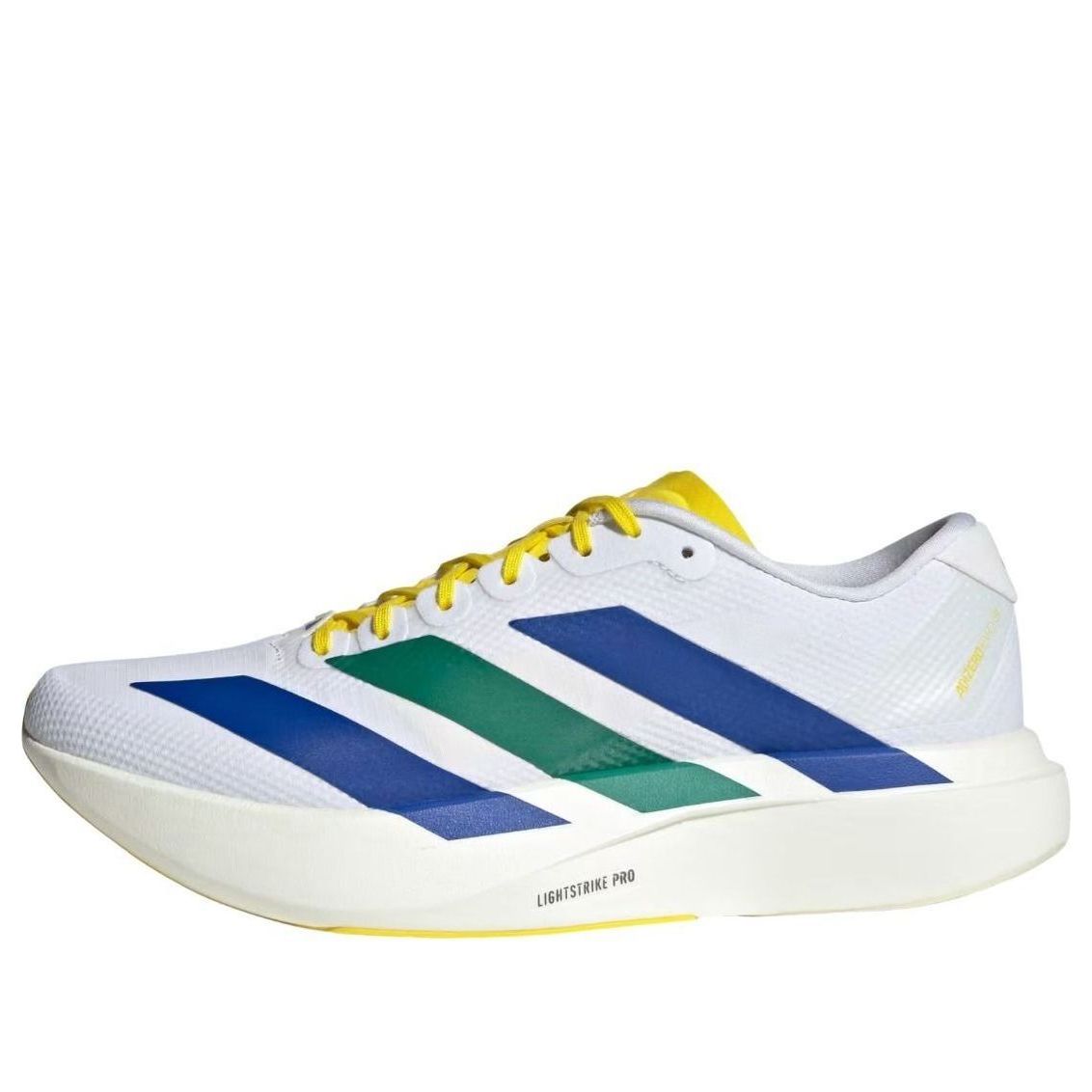 adidas Adizero Evo SL Woven 'White Yellow Royal Blue' KI1451